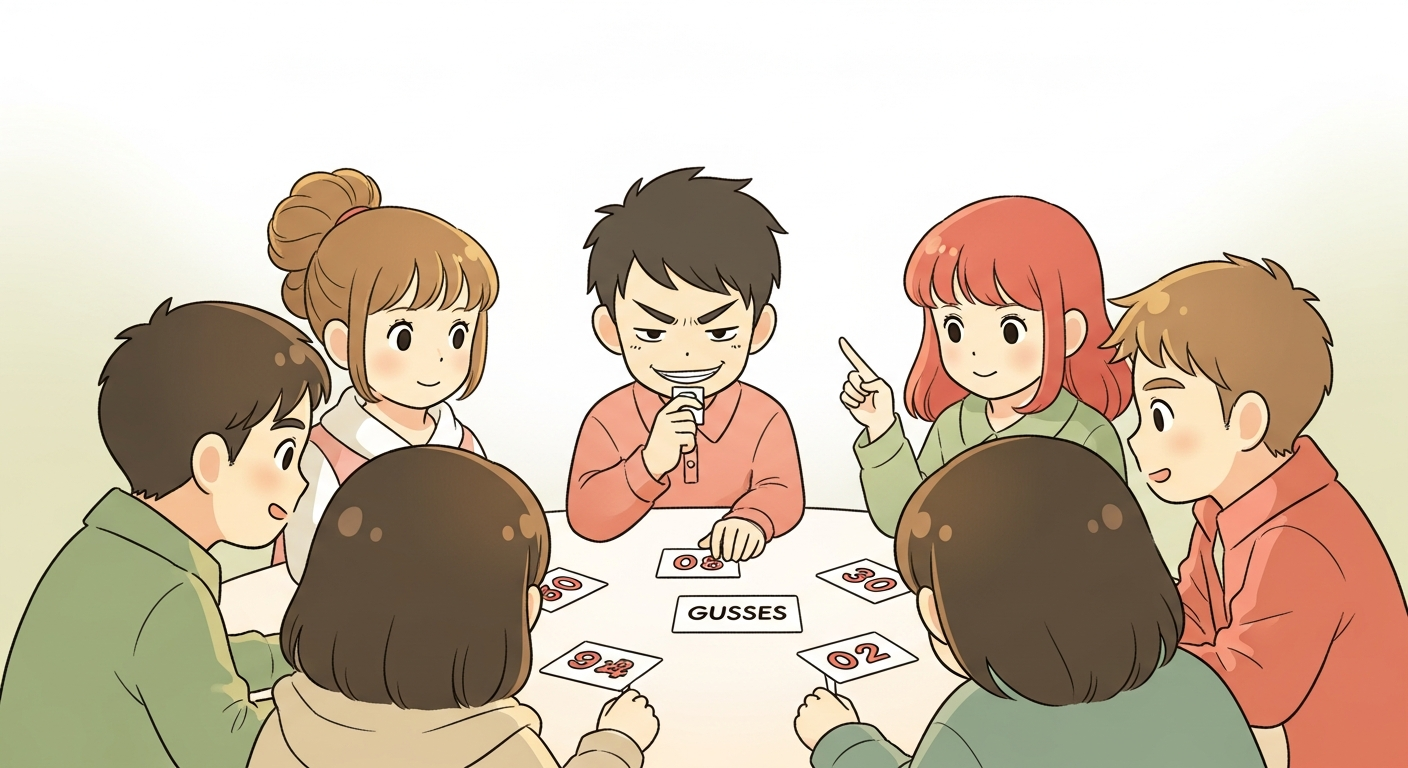 Friends playing Impostor Remix party game